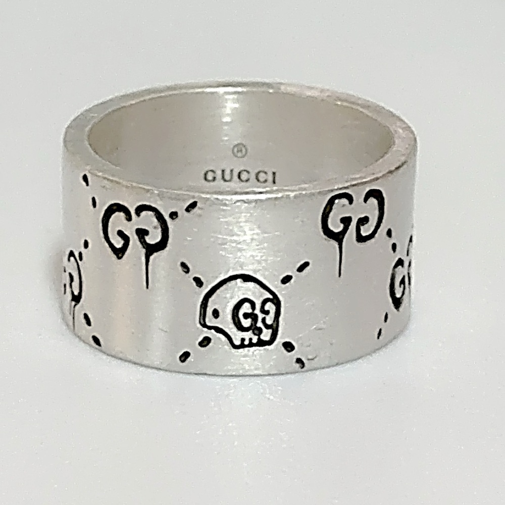 Gucci Silver Skull Ring